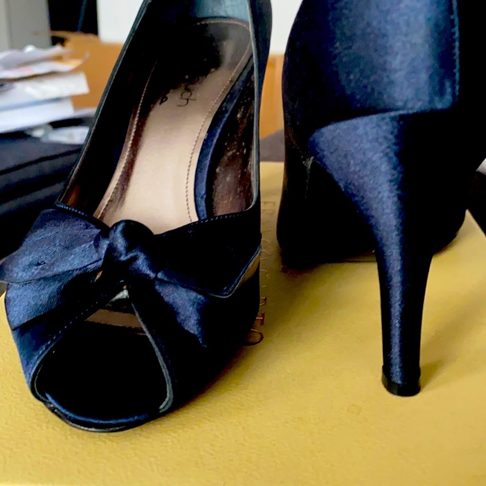 Beautiful navy blue satin Touch by Nina